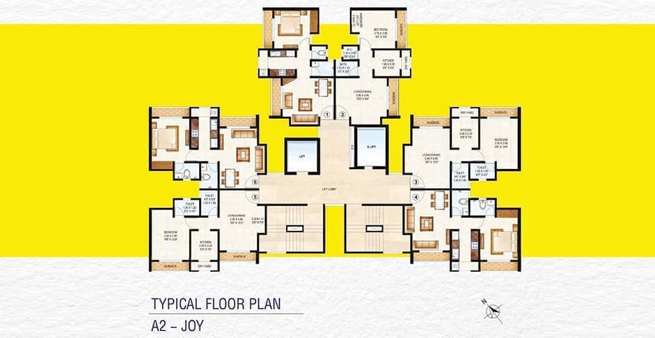 Raunak Bonus City Floor Plans